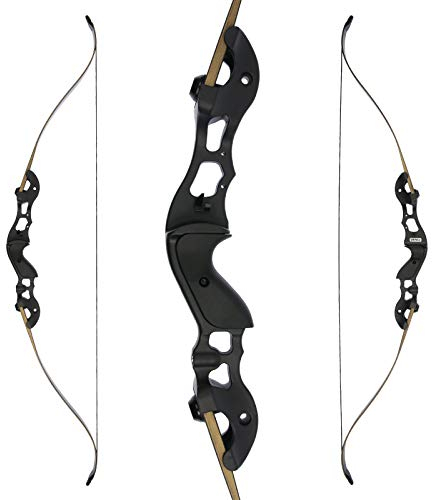 Drake Take Down Recurvebogen Black Raven 2.0 60 Zoll 30 – 60 lbs Rechtshand (45 lbs)