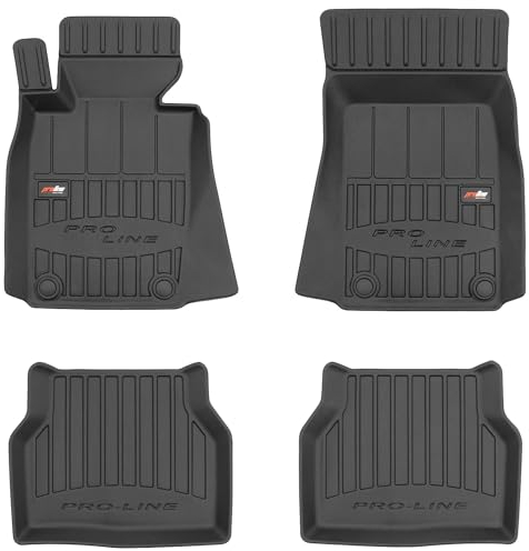 MOTOS Gummimatten Auto Fussmatte passend für BMW 5er E39 1995-2003 Verbessern Sie Ihren Reisekomfort mit Antirutschmatte Auto 3D- Allwetter fußmatten Auto, Schutz vor Verschmutzung
