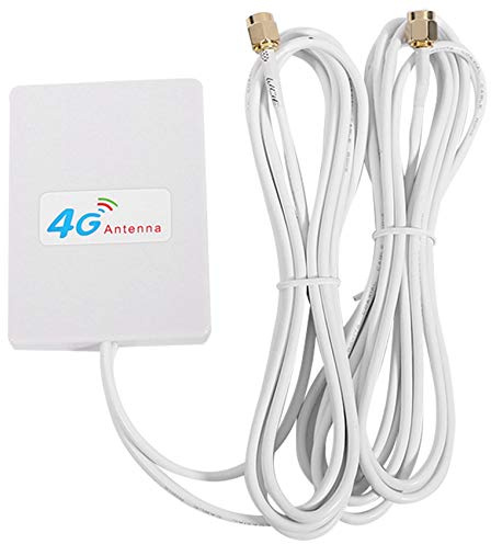 Tomshi Antenna WiFi 4G / 3G 28dBi LTE Antenna Amplificatore di segnale 4G / 3G Router WiFi Antenna di Rete a Banda Larga (SMA)