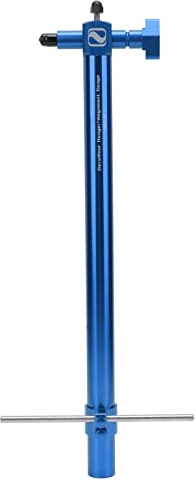 Socobeta Fahrrad-Schaltauge-Ausrichtungswerkzeug 15,75 Zoll Schaltauge-Ausrichtungslehre Aluminiumlegierung Schaltauge-Ausrichtungswerkzeug(Blau)