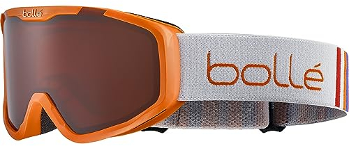 bollé - Rocket, Orange Matte, Rosy Bronze, Small, Snow Goggles, Unisex, Children