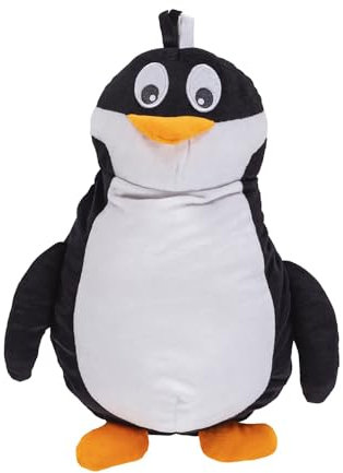 Fashy 0.8L Hot Water Bottle Cuddly Penguin