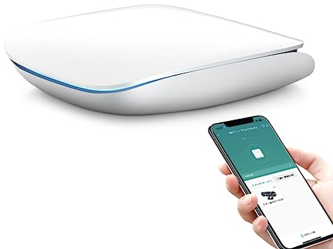 AVATTO Tuya Zigbee Gateway Hub 3 en 1 ZigBee 3.0 Bluetooth 5.0 WiFi Hub para domótica inalámbrica Smart Gateway Bridge Compatible con Alexa, Google Home, Smart Life (blanco)