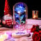 Beferr Birthday Gifts for Women Galaxy Colorful Rose Crystal Flowers Gift for Women Eternal Flowers Mothers Day Rose Gifts for Mum Grandma Girlfriend Nana Mothers Day Light Up Flower Gift