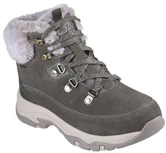 Skechers Damen Trego Stiefelette, olivgrün, 39 EU