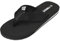 riemot Infradito Uomo Estive, Comode Leggere Flip Flops, Ciabatte Uomo per Spiaggia e Piscina Nero 45 EU