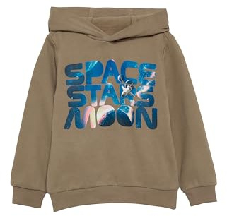 s.Oliver Wärmender Hoodie mit Frontprint