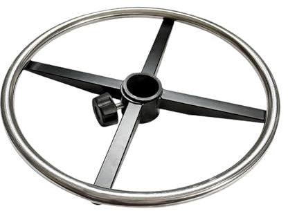 Colcolo Fußring für Zeichenstühle, drehbarer Fußstützenring für Bürostühle, professioneller 45-cm-Fußstützenring für Bürostühle für Designerstühle