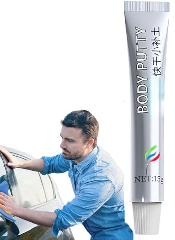 Auto Kratzer Spachtelmasse - Auto Kratzer-Entferner 15g Staubdicht | Karosseriefüller Auto Dellen Spachtel | Kratzspachtel für Autolack | Reparaturset für