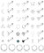 YADOCA 21 Paar Chirurgenstahl Ohrstecker für Damen Mädchen 20G Hypoallergen Kreuz Stern Mond Blume Herz Perle Schmetterling Kleine Flatback Ohrringe Creolen Tragus Knorpel Ohrringe Piercing Schmuck