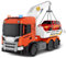 Cheerful Toys Depanneuse Jouet - Scania 25cm Camion de dépannage avec Véhicule, Lumière et Son, Transporteur Voiture pour Enfants Garçons 3 4 5 6 Ans