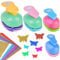 Stanzer Set, 4 Stück Schmetterling Motivstanzer, 4 Größen Papierstanzer Set, Motivlocher Stanzer, Motivlocher Stanzer Set Für Scrapbooking, Basteln, Fotos, Geschenkanhänger (9mm 16mm 25mm 35mm)