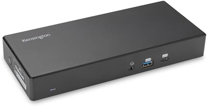 Kensington SD4781P USB-C e USB-A DisplayLink Docking Station, doppio display 4K, 2xHDMI, 2xDisplayPort, con 100W Power Delivery, per Mac M1/M2/M3/M4, Windows e Chrome (K33603NA)