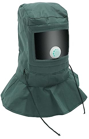 BAZEITFLOW Sandblasting Hood Mask Shawl Oxford Cloth Face Cover Dust Protective Sandblasting Mask Industrial Sand Hood for Grinding Painting Spraying Work