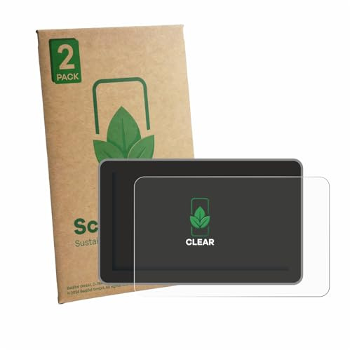 ScreenLeaf 2 Stück Schutzfolie für Bambu Lab H2C [nachhaltiger Displayschutz, Folie, transparent, kratzfest]