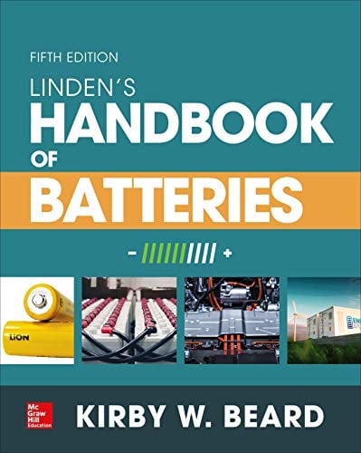 Linden's Handbook of Batteries, Fifth Edition (ELECTRONICS)