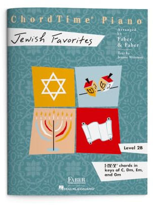 ChordTime Piano Jewish Favorites - Level 2B.