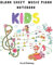 Blank sheet music piano notebook kids: Music piano notebook for kids, wide staff manuscript paper, (100 music score pages, 8.5x11)