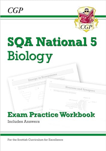 National 5 Biology: SQA Exam Practice Workbook - includes Answers: for the 2027 and 2028 exams (CGP Scottish Curriculum for Excellence)