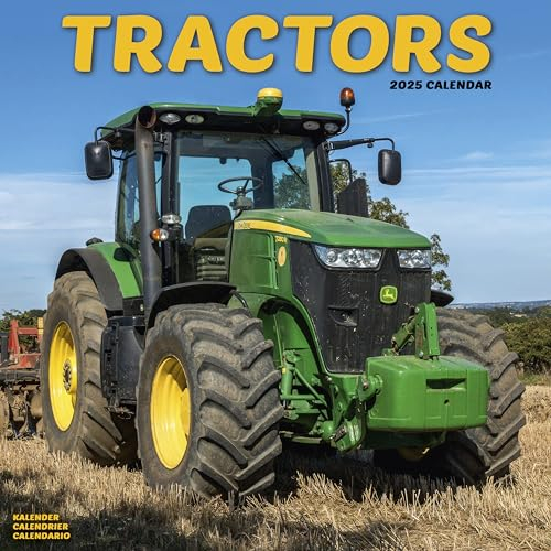 Tractors – Traktoren 2025 – 16-Monatskalender: Original Avonside-Kalender [Mehrsprachig] [Kalender] (Wall-Kalender)