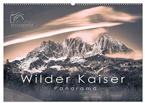 Wilder Kaiser Panorama 2026 (Wandkalender 2026 DIN A2 quer), CALVENDO Monatskalender: Wundervolle Landschaftsaufnahmen vom Wilden Kaiser in Tirol im Panorama Format (CALVENDO Natur)