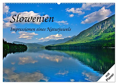 Slowenien - Impressionen eines Naturjuwels (Wandkalender 2026 DIN A2 quer), CALVENDO Monatskalender: Kleines Land mit großartiger Natur (CALVENDO Natur)
