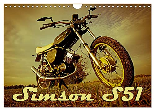 Simson S51 (Wandkalender 2026 DIN A4 quer), CALVENDO Monatskalender: Simson S51 Wandkalender, 13 Seiten (CALVENDO Spass)