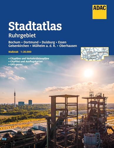 ADAC Stadtatlas Ruhrgebiet 1:20.000