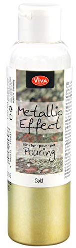Viva Decor Metallic Effekt Pouring 120ml Acryl Gießtechnik Gold