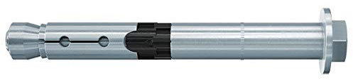Upat Hülsenanker UHS 10/50 S, Stahl, verzinkt, Sechskantkopf, 50 Stück, Der vielseitige Schwerlastanker für Höchstleistungen mit dezenter Optik.