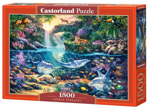 Castorland Jigsaw 1500 Pc - Jungle Paradise