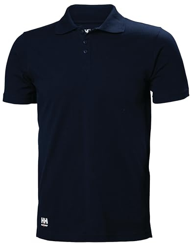 Helly Hansen Workwear Men's Classic Polo, Navy, L