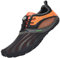 SAGUARO Barfußschuhe Herren Barfuss Schuhe Damen Barfussschuhe Outdoor Sport Zehenschuhe Fitnessschuhe rutschfest Traillaufschuhe Fe Orange,Gr.40