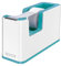 Leitz Duo Colour Klebeband-Tischabroller, weiß/eisblau, WOW - Manuell, B80536454, Polystyrol, Tischabroller, 202857031