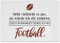 JUNIWORDS Glasschneidebrett Frühstücksbrett, Sieht vielleicht so aus, als würde ich dir zuhören. Doch in Wahrheit denke ich an Football (1001710)