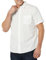Amazon Essentials Men's Slim-Fit Short-Sleeve Poplin Shirt, White, L