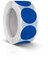 500 Stk Runde Aufkleber Stickers 25mm Farbkodierung Etiketten Rolle kleine Klebepunkte Blau