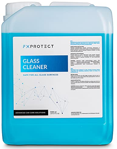 FX Protect Glass Cleaner Glasreiniger 5L | Streifenfreie Scheiben | Fensterreiniger, Scheibenreiniger für Autoscheiben