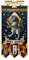 Starforged Space Marines Chapter Banner Collection Kühlschrankmagnet Warhammer 40K Space Wölfe
