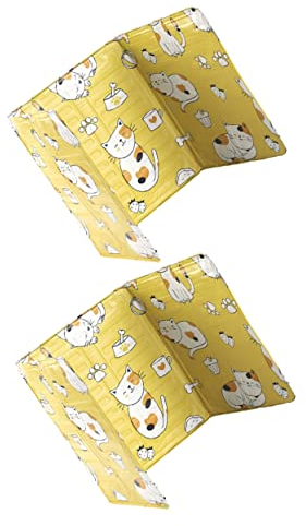Hoement 2pcs Kitchen Gas Cooker Oil Baffle Plate for Heat Insulation High Temperature Resistant Aluminum Foil Prevents Oil Splashing for Keeping Your Cooking Space Clean