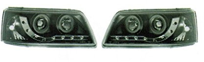 Scheinwerfer + Glühbirnen Set H1+H1 Links und Rechts Kompatibel mit VW T5 Pritsche Multivan 5 Transporter 7JD 7JE 7JL 2003-2009 von Autoteile Gocht