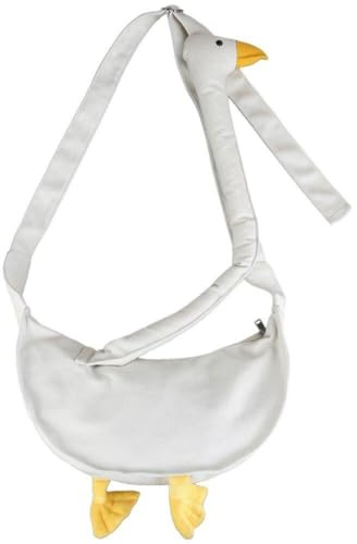 Muteitt Kawaii Enten-geldbörse, Lustige Enten-umhängetasche, Niedliche Cartoon-Brusttasche, Geldbörse, Neuheitstasche, Einzigartige Umhängetasche, Umhängetasche, Handtasche