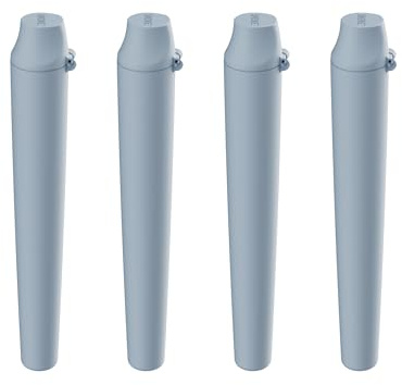 SMOWE® GREENCONE – 4er Set King Size Case – Geruchsdicht & Wasserdicht – Premium Tube Etui Made in Germany – Blau