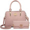 Miss Lulu Damen LG6865 LP2022 PK Handtasche, Rosa mit Geldbörse