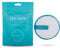 JoJo Glow Reusable Makeup Remover Pads - Microfibre Face Cloth, Face Cleansing Pads, Sustainable, Cruelty Free Eye Makeup Remover Pads - Pack of 1 - Ocean Blue