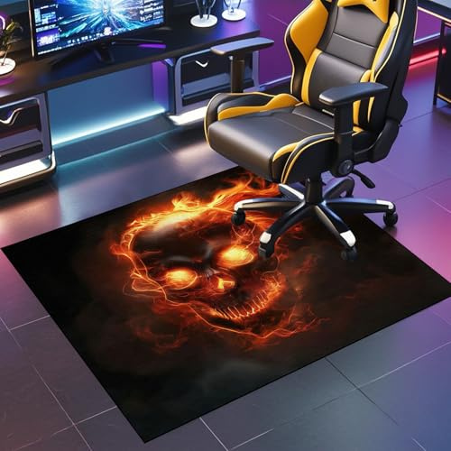 Bürostuhl Unterlage Teppich Unterlage Schreibtischstuhl Schutzmatte für Teppichböden 200 x 230 cm Bodenschutzmatte für Hartböden Gaming Teppich Stuhlunterlage Bodenschutzmatte Bürostuhl Gamer teppich