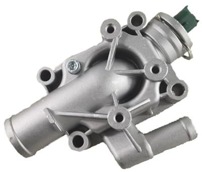 FJXYGhhD [Replacement] Termostato de refrigerante del Motor 1336Z0 con Carcasa for Peugeot Partner 206/207/307/308/1007 for Citroen C2 C3 C4 de Aluminio