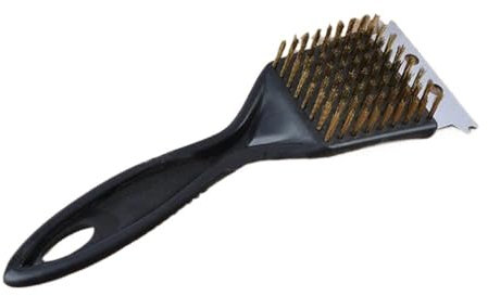 UYFRD Für Grill, Grillbürste, Stahldrahtborsten, BBQ, Edelstahl-Reinigungsbürsten, langlebiges Kochwerkzeug, Outdoor, Zuhause, BBQ-Gas-Kit