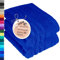 Lashuma Wellness Handtuch Set 50x100 cm aus hochwertiger Baumwolle Azur Blau, London Luxuriöses Handtuch Geschenkset für Damen, Ideal für Spa und Entspannung