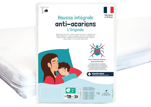 PharmaHousse - Housse Anti-acariens intégrale Matelas - Dispositif médical